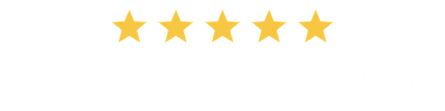 Five-star customer reviews